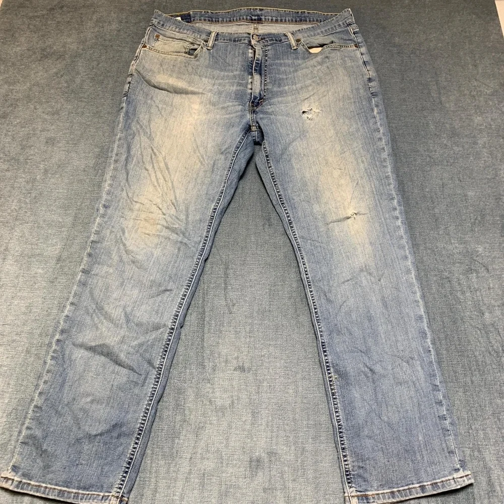 Levi's 541 Jeans Mens 38x30 Blue Denim Medium Wash Athletic Tapered Fit Outdoor